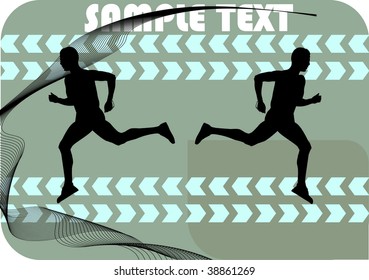 Vector abstract poster