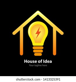 Vector abstract, the power house of idea