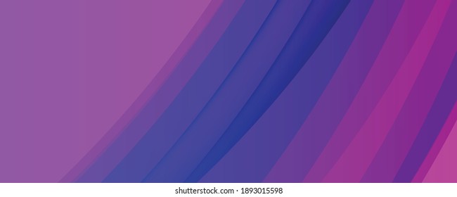 Vector abstract purple background. Dark purple background with curves wave line overlay. Purple light line curves effect abstract background style