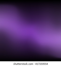 Vector Abstract Purple Background. Gradient. Dark. Black.