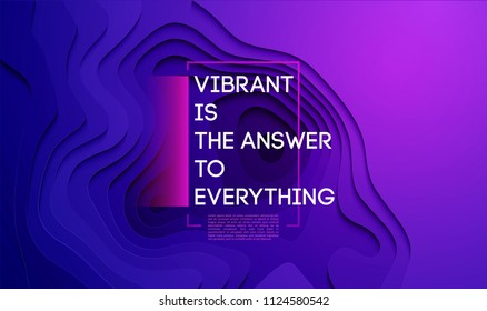 Vector of abstract Purple background with abstract topographic map shapes. Vibrant geometric background. Composition of fluid shapes . Eps10 vector.