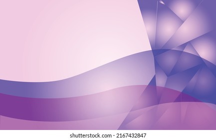 vector abstract purple banner illustration, art for background