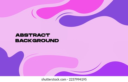 Vector abstract purple, pink, blue wave fluid background