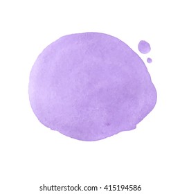 vector abstract purple watercolor background for your design

