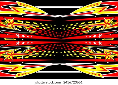 vector abstract racing background design with a unique line pattern and a combination of bright colors. looks cool and gruge
