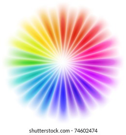 vector abstract rainbow background