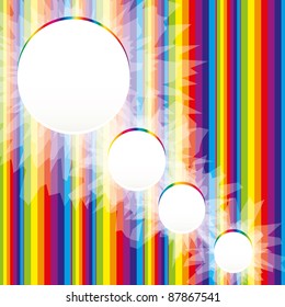 VECTOR Abstract Rainbow Background for Business Brochure or Cover , eps 10.0