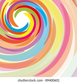 VECTOR Abstract Rainbow Background for Business Brochure or Cover , eps 10.0