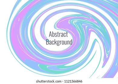 Vector abstract rainbow circular ornament for vivid background.