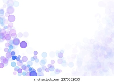 Vector Abstract Realistic bokeh background