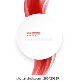 Vector abstract red background design wavy. Brochure design templates collection and waving