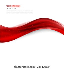 Vector abstract red background design wavy. Brochure design templates collection and waving