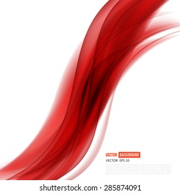 Vector abstract red background design wavy. Brochure design templates collection and waving