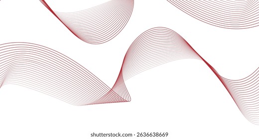 Vector abstract red background with dynamic red waves, lines and particles.
Vector Formats