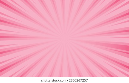 Vector abstract red background with sunburst.