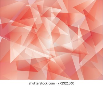 Vector of abstract red geometric background in christmas theme