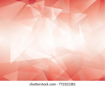 Vector of abstract red geometric background in christmas theme