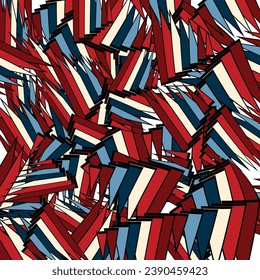 vector abstract red Gradient background in flat design