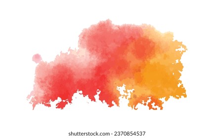 Fondo de color rojo y naranja abstracto vectorial.