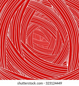 Vector Abstract Red Wave Background. Abstract Wave Pattern.