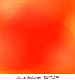 Vector Abstract Red Wave Background. Red Light Pattern