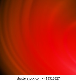Vector Abstract Red Wave Background. Blurred Red Pattern.