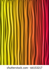 Vector - Abstract Red and Yellow Lines Background