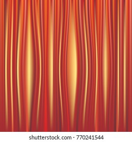 vector abstract red and yellow striped background 