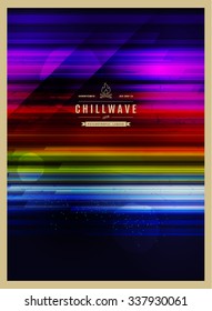 fondo retro abstracto vectorial. estilo hipster.
