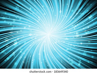 Vector abstract retro background illustration - Vector roundabout glittering  background illustration