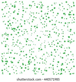 Vector Abstract retro with circle. Messy dot pattern