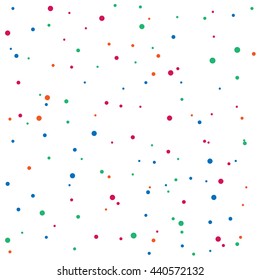 Vector Abstract retro with circle. Messy dot pattern