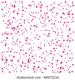 Vector Abstract retro with circle. Messy dot pattern