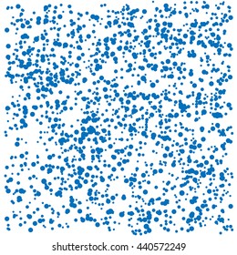 Vector Abstract retro with circle. Messy dot pattern
