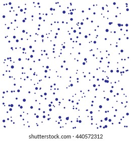 Vector Abstract retro with circle. Messy dot pattern