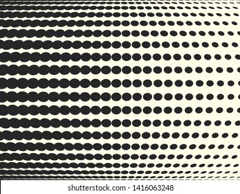 Vector abstract, retro halftone dots. Overlay element. Black dots, circles on a light isolated background.