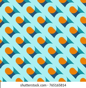 Vector abstract retro seamless pattern.Vector pattern can be used as wallpaper, website background, cover design, textiles and advertising