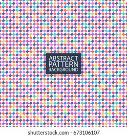 Vector abstract rhombus pattern. Hipster geometric card background template