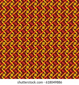 Vector abstract rhythmic geometric elements background. Seamless pattern