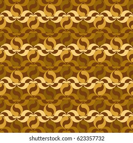 Vector abstract rhythmic geometric elements background. Seamless pattern
