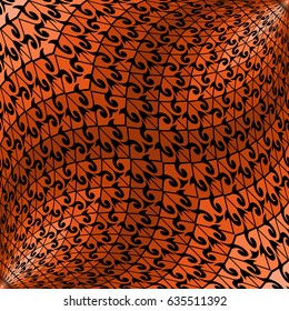 Vector abstract rhythmic geometric elements background