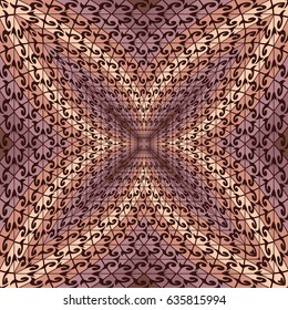 Vector abstract rhythmic geometric elements background