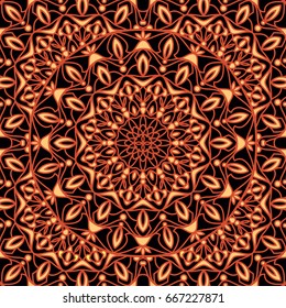 Vector abstract rhythmic geometric elements background