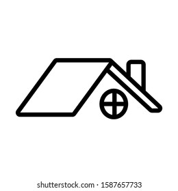 vector abstract roof of the house concept design real estate logo design template