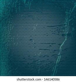 Vector abstract rusted, aged, grunge metal texture illustration