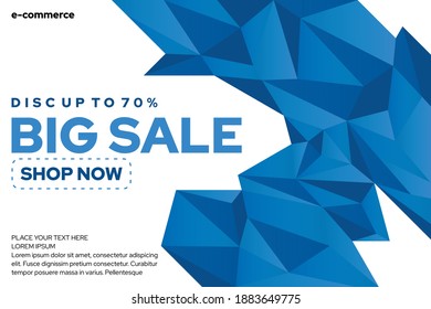 Vector Abstract Sales Promotion Banner Template Vector Eps 10 suitable for social media post, brochure, poster, web banner etc.
