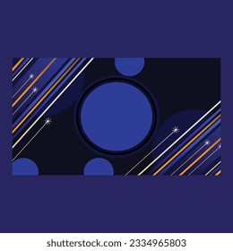Vector Abstract, science, futuristic, energy technology concept. Digital image of light rays, stripes lines with blue light, speed and motion blur new pattam