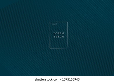 Vector Abstract, science, futuristic,  technology concept with Digital image of gradient stripes lines with blue light,dark blue color background.