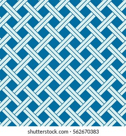 Vector abstract seamless composition best for use in textile and fabric, symmetric ornate background created with grid, netting