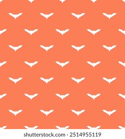 Vector abstract seamless cute halloween pattern.